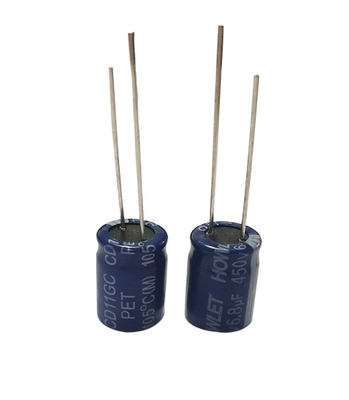 8000 Uren 450V 47uf 18*32mm de Elektrolytische Condensator van het ONDERDOMPELINGSaluminium voor Straatverlichting